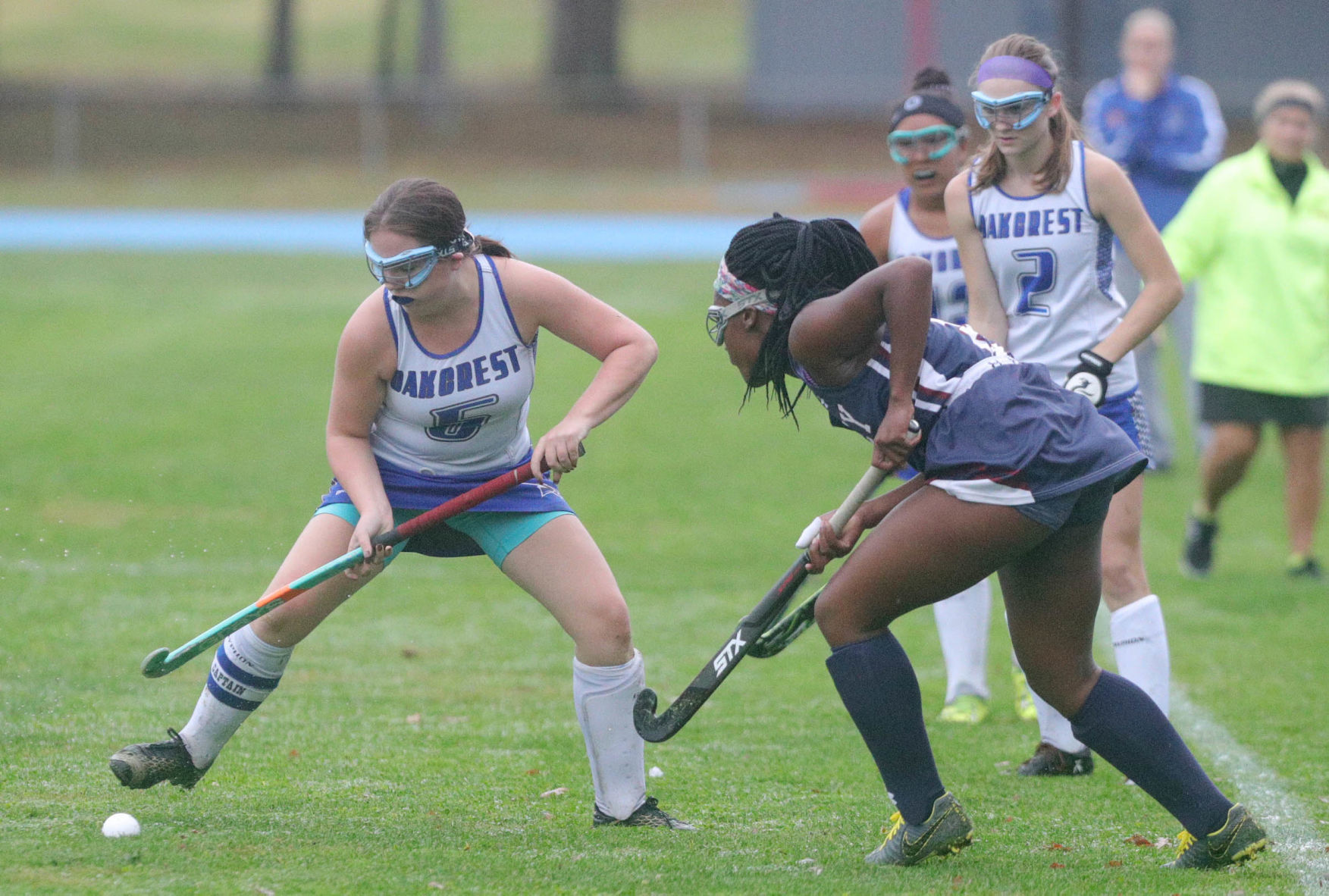 Lacey vs Oakcrest Field Hockey game